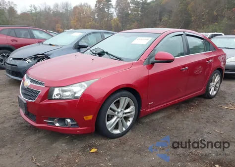 2011 Chevrolet Cruze Ltz from USA, damaged, VIN 1G1PH5S95B7161589